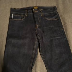 Brave Star Selvage Slim Straight 12 oz Japanese Denim men’s 32